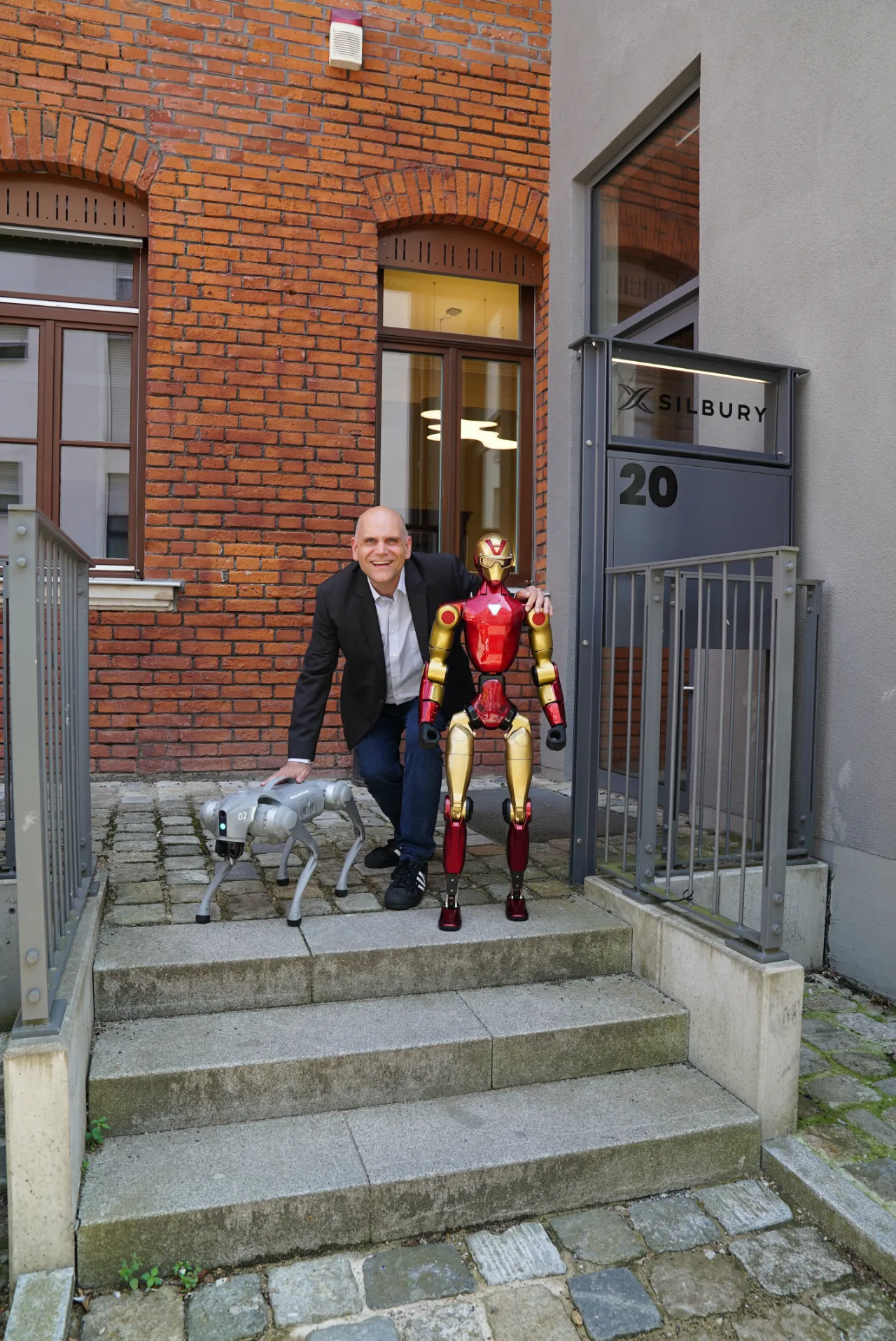 Bob, der humanoide Robotik-Prototyp von Silbury